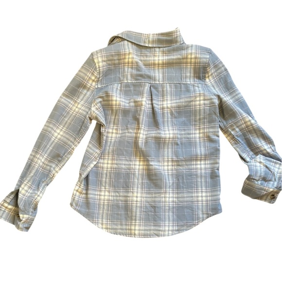 Aeropostale Super Soft Blue Plaid Flannel Short Size M New With Tags - Picture 13 of 14